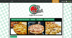 Desktop Screenshot of pjspizzashop.com
